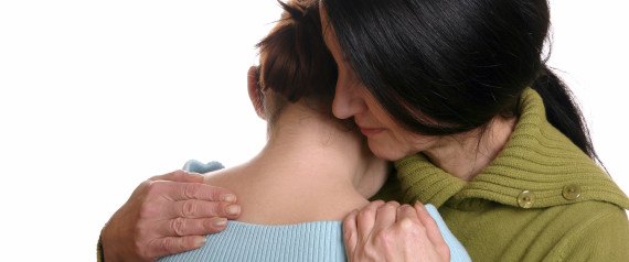 PEOPLE EMBRACE SUFFERING